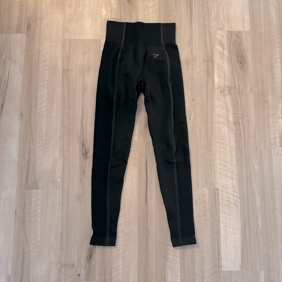 Gymshark Pants - Gymshark Black Seamless Full Length Leggings